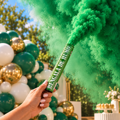 Bengala de humo verde
