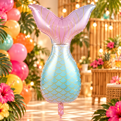 Globo metalizado sirena 52x85 