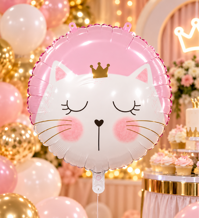 Globo metalizado gatito