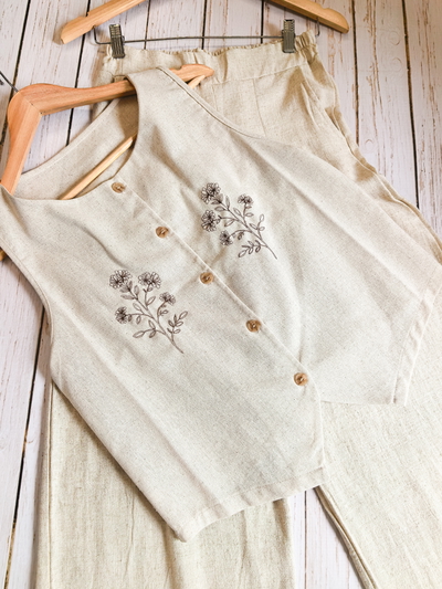 Chaleco Lino  Etel T.M /L