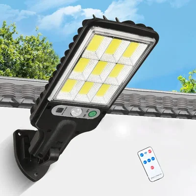 Lámpara Solar  Para Exterior Sensor De Movimiento