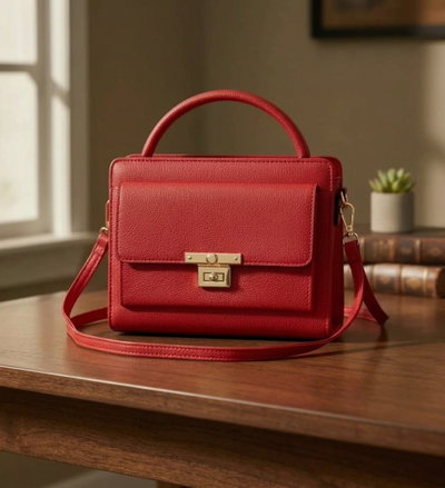 Cartera bandolera Sofía Roja