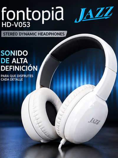 Auriculares Vincha Fontopia Jazz HD-V053