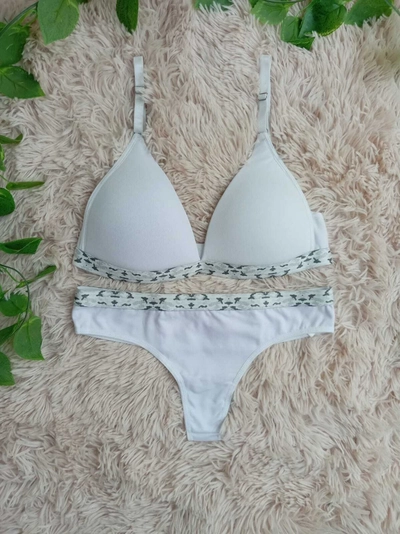 CONJUNTO TRIANGULO ALGODON