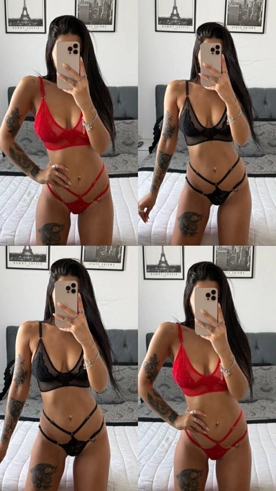 CONJUNTO DE TUL Y ENCAJE
