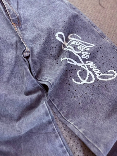 JEAN BAGGY LIFE IS GOOD