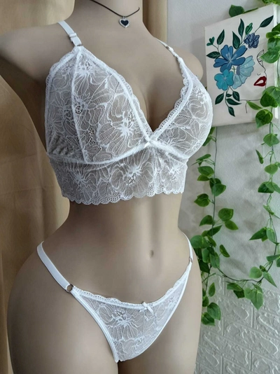 CONJUNTO DE ENCAJE SIN RELLENO