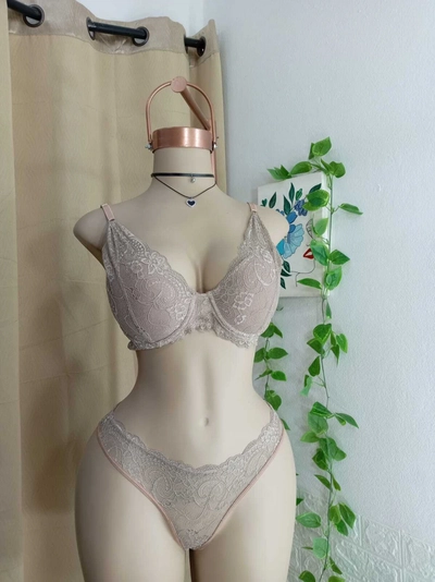 CONJUNTO CON RELLENO ENCAJE MAIA
