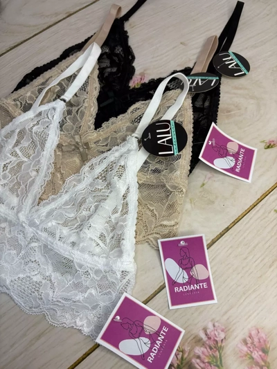 Conjunto de encaje sin relleno