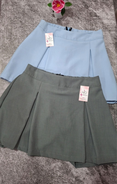 Shorts pollera sastrero 