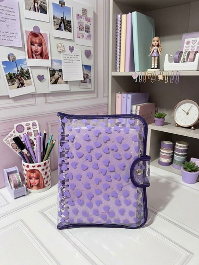 Organizador a5 nylon cristal estampado Malasia