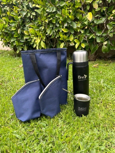 Bolso matero + chau lata (yerbero)
