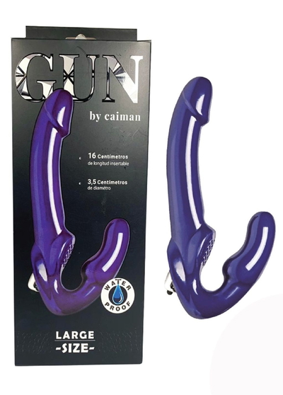 GUM CON MICRO-VIBRO LARGE (COLOR NEGRO)
