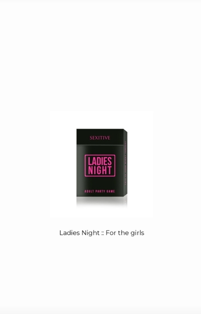 Juego de cartas Ladies Night