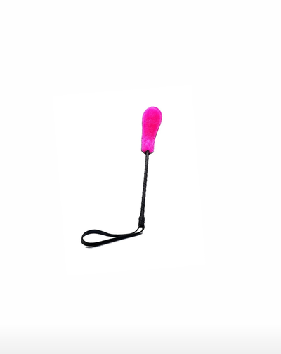 FUSTA DE CUERO Y PELUCHE