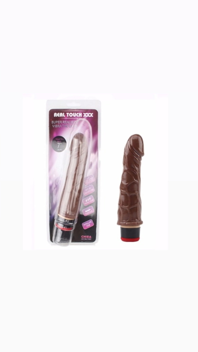 Vibrador 7” Vibe Cock Brown