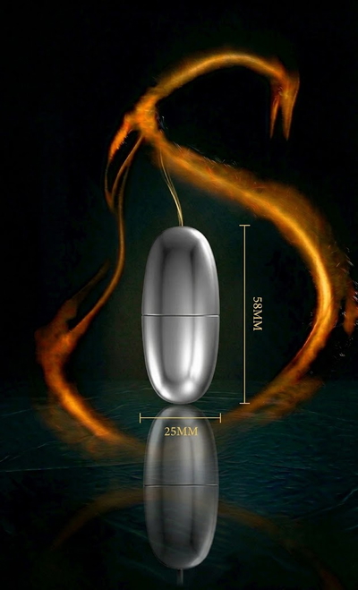 Vibrador Bala Plateado
