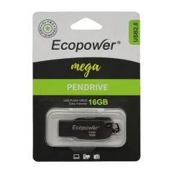  PENDRIVE ECOPOWER 16GB IRON USB 2.0