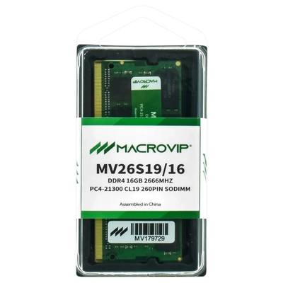 MEMORIA NB DDR4 MACROVIP 16GB 2666MHZ