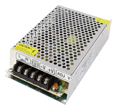 Fuente 5v 10a Metalica Regulada Switching Tira Led Cctv