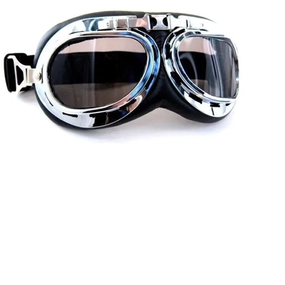 ANTIPARRA RETRO CROMADA PLEGABLE TIPO AVIADOR