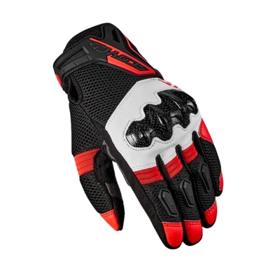 Guantes Moto Scoyco MC175 Negro Rojo Blanco Primavera Verano