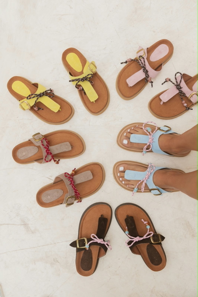 Mykonos cuero
