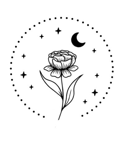 Logo Flor Lunática