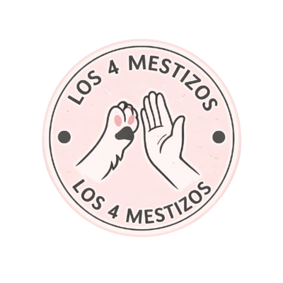 Logo Pet Shop I Los 4 mestizos