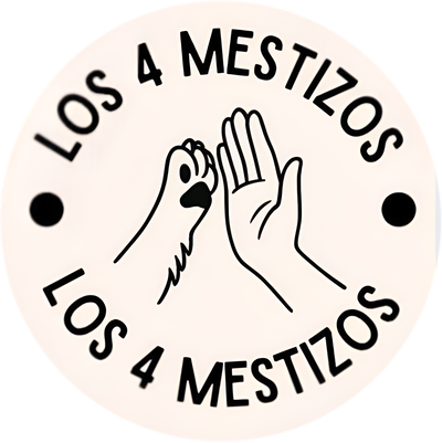 Logo Pet Shop I Los 4 mestizos