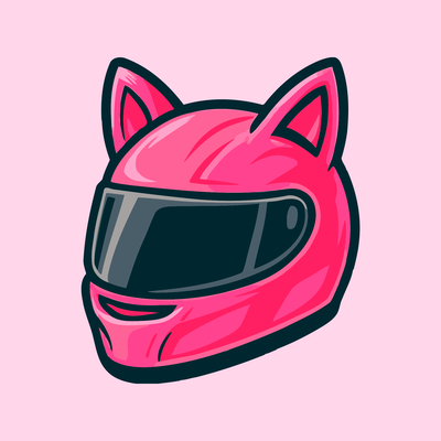 Logo Cat pink