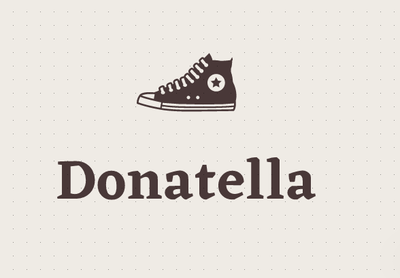 Logo Donatella zapatillas
