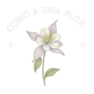 Logo Como a una flor