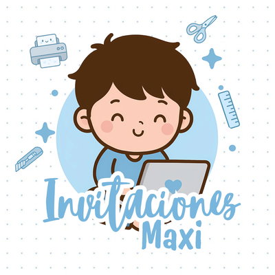 Logo Invitaciones Maxi