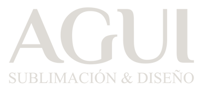 Logo Agui sublimacion