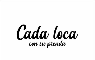 Logo  Cada loca con su prenda 