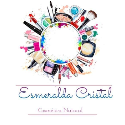 Logo Esmeralda Cristal Cosmética Natural