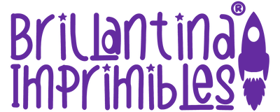 Logo Brillantina Imprimibles
