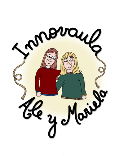 Logo INNOVAULA de Ale y Mariela