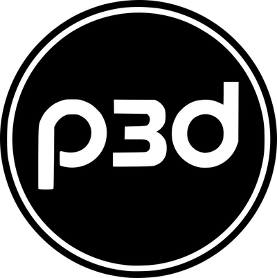 Logo paradigma 3d