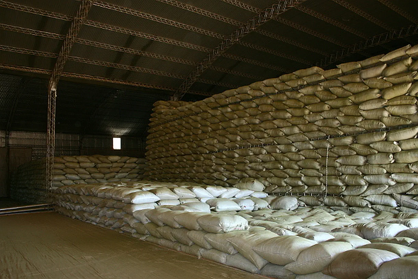 yerba por mayor en palet
