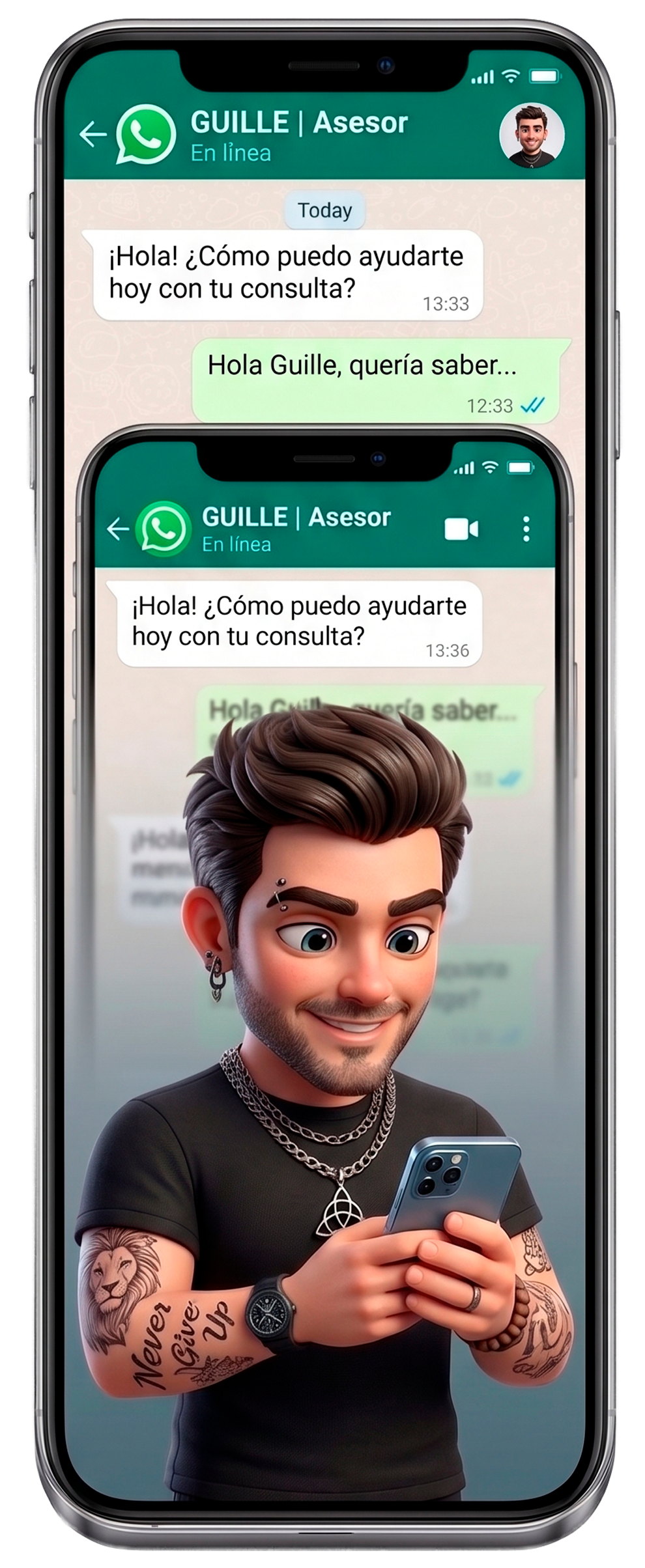 Enviar WhatsApp a Guille - Área Gráfica y 3D