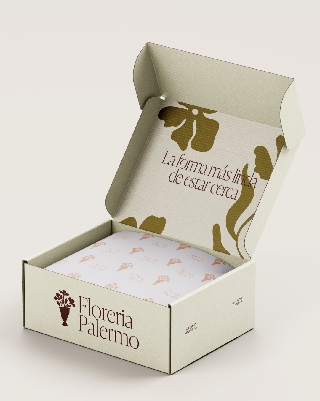 Florería Palermo: pieza 5 de la identidad