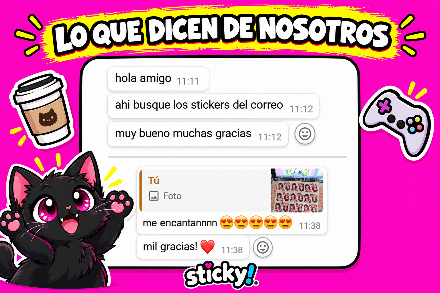 Reseña Cliente Sticky 2