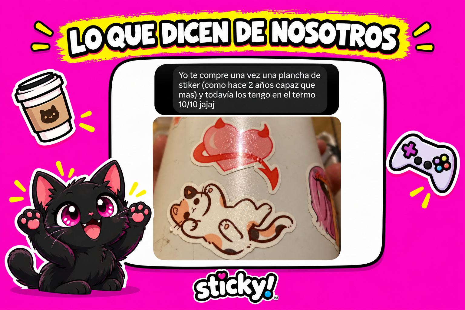 Reseña Cliente Sticky 3